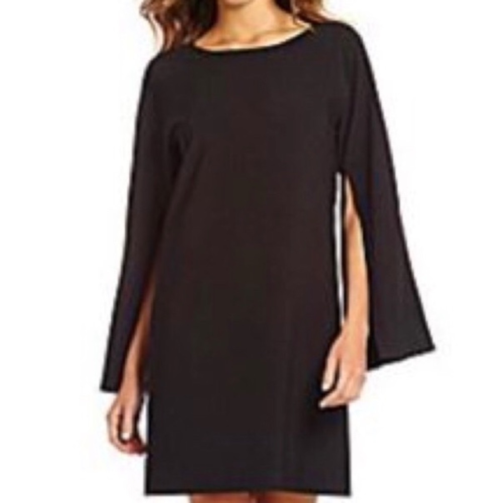 Gianni Bini Salem Split Sleeve Dress in Black